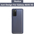 Galaxy A03S Clear Case, Slim Thin TPU Soft Silicone Flexible Shockproof Protective Cover