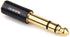NANYI 1/4'' Male to 1/8'' Female Stereo Headphone Adapter Connect Cable - Upgrade 6.35mm Jack Stereo Socket Male to