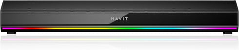havit 5.3 Computer Speakers for Desktop PC, Bluetooth Pc Soundbar with Dynamic LED Light, HiFi Stereo, Poratble