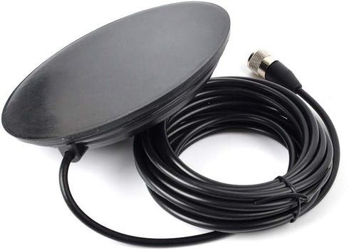 UAYESOK 5.9inch (150mm) 5M(16.4ft) RG58 PL-259 NMO Magnetic Mount Antenna Base Ham Mobile Radio Antenna Magnet Mount