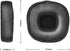 Major III Earpads Replacement Cushions, Compatible with Marshall Major III 3 Wired/Wireless Bluetooth Headphones (Black)