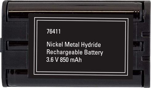 Power Gear Rechargeable Cordless Phone Battery, 3.6V, 850mAh, Nickel Metal Hydride, Compatible Handset