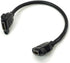 GXMRHWY 30CM HDMI Female to HDMI Female Data Transfer Cable Adapter High Speed Extension Cable with Screws
