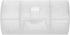 YXQ 16Pcs AA to C Size Battery Adapter Converter Case Spacers Holder Transparent Plastic Protective Container
