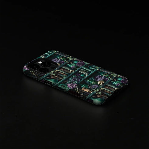 DAIZAG 16 2 1 Compatible with iPhone Pro Max Case,The Magician's Bookshelf in Heavy Duty Shockproof Rugged Hard PC+Soft
