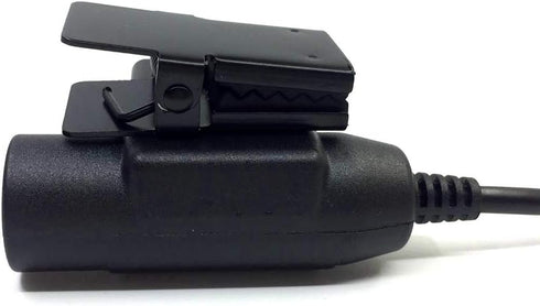 U94 PTT System Military Adapter for Kenwood/Baofeng Radio, 2 Pin 7.0mm Plug Push to Talk