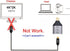 NFHK USB-C Type C Female Source to Mini Displayport DP HDTV Adapter, 4K 60hz 1080p for Tablet, Phone & Laptop