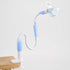 PowerTRC Phone Holder Gooseneck Bed Mount, Clamp Universal Lazy Mount Flexible Long Arm Bracket for 3.5~6.7",