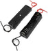 WAYLLSHINE 3Pcs 1 1.5V 1 1.5V x AA Battery Spring Clip Black Plastic x AA Battery Case Holder Box Black Red Wire Leads