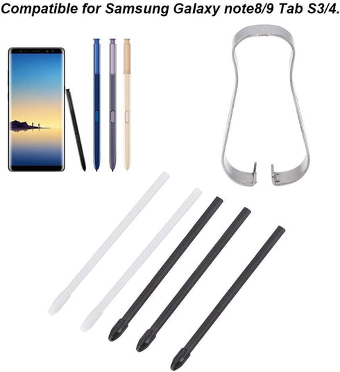 Wendry Replacement Tips Nibs, Pen Refill Tool Set for Note 8/9 and Tab S3/4
