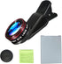 Phone Camera Lens, Clip on Cell HD Fisheye Lens Kit, 235° Fisheye Lens for Most iPhone Android Samsung Phones