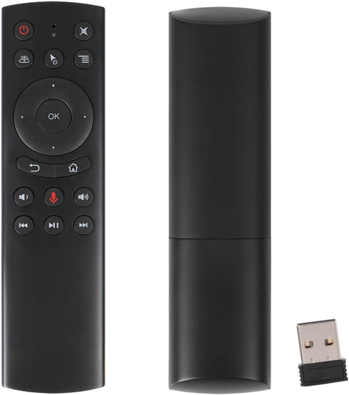 G20S Voice Remote Control, 2.4G Wireless Air Remote Mouse with IR Learning for Nvidia Shield, PC, Projector, Smart TV