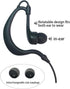 G Shape in-Ear Headphone Two Way Radio Earpiece with PTT, 2.5mm+3.5mm 2-Pin Walkie Talkie Headsets Single Wire Mic