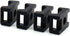Black 9mm Cable Tie Mount Base Saddle Type Holder, Large Size 0.75 inch, Pack of 100, Screw Wire Bundle Holder