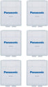Panasonic BQ-CASE6SA Battery Storage Cases - 4AA or 5AAA Capacity, 6 Pack