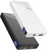 GENSROCK 2 Pack Portable Charger Power Bank 10000mAh, PD 22.5W Fast Charging with