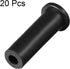uxcell 20pcs 10-6mm PVC Strain Relief Cord Boot Protector 39mm for Power Tool Black