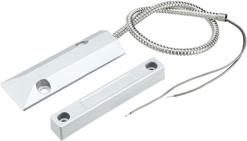 uxcell OH-55 Rolling Door Contact Magnetic Reed Switch Alarm with 2 Wires for N.C. Applications