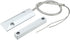 uxcell OH-55 Rolling Door Contact Magnetic Reed Switch Alarm with 2 Wires for N.C. Applications