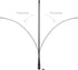 BINGFU 136-174MHz 400-470MHz 2-Pack BF-F8HP UV-5R UV-82 BF-888S Dual Band VHF UHF Ham Radio Antenna Walkie Talkie
