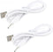 E ECSEM Charging Cable for Huion P80/GT-P80/PF150/PE330/Q11K V1/GT 185/H610 Pro Drawing Tablet, White