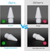 MJKOR 1st, Magnetic Replacement Cap Charging Adapter and Tips Replacement Compatible with Apple Pencil Cap Holder