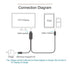 Selna 4K S10 (14.6")/S10 (12.4"), USB C to HDMI Adapter AV Cable TV Video Hub Compatible with Samsung Galaxy Tab Ultra