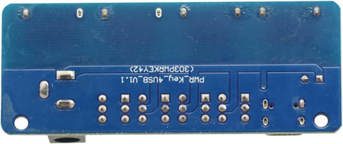 GODIYMODULES 5V 4-Way Power Expansion Module Button Control Power Supply USB Distribution Board Power Supply Hub