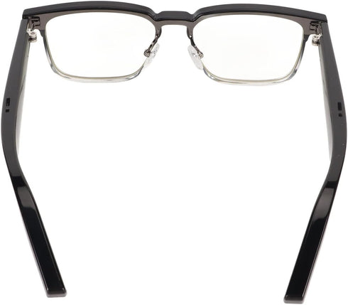 Smart Bluetooth Glasses, Open Ear Music Glasses for Men Women with Anti Blue Lens and Built-in Speakers