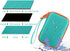 co2CREA Hard Case for Yoto Mini 2024 Edition Kids Audio Music Player, Teal Case Holds Up to 36 Audiobook Cards