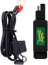 Battery Tender Ring Terminal Accessory Cable with USB Charger Adaptor for Motorcycles, Golf Carts, ATVs - Quick