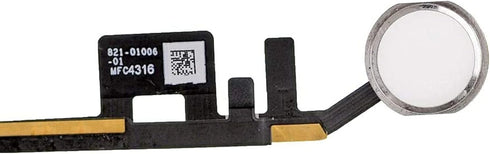 T Phael White Home Button Replacement for iPad 5th Gen 2017 and 6th Generation 2018, Incl Flex Cable