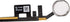 T Phael White Home Button Replacement for iPad 5th Gen 2017 and 6th Generation 2018, Incl Flex Cable