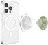 Green Sage Phone Case Gifts Sage Green Pattern PopSockets PopGrip for MagSafe