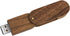 USB Flash Drive, Wooden USB2.0 Memory Stick, 8GB / 16GB / 32GB Date Storage Pendrive (8GB, Walnut Wood)