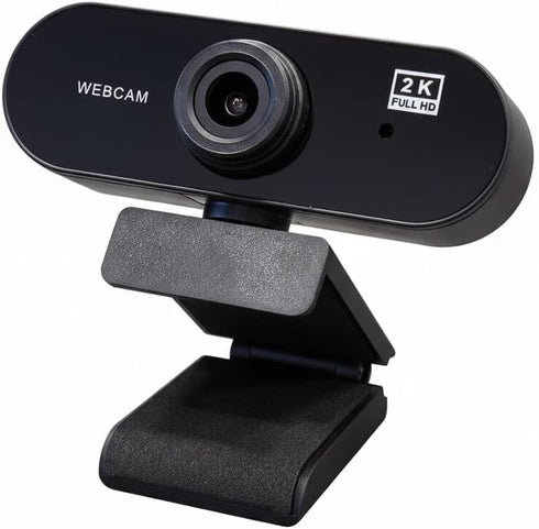 axGear USB Webcam 1080P 2K Microphone for Conference Video Call Live Streaming