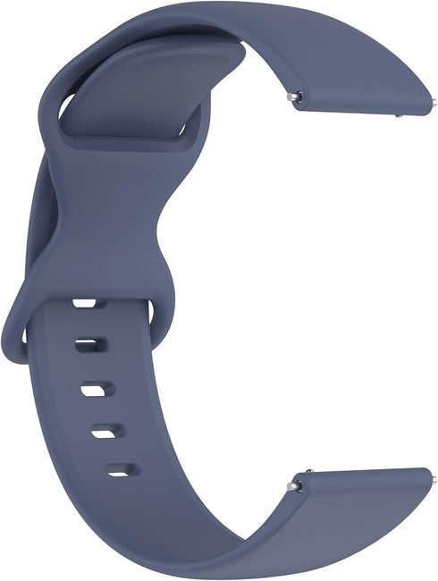 Chofit Compatible with SOMTLERK A221 Smart Watch Bands, Soft Silicone Adjustable Quick Release Replacement Strap