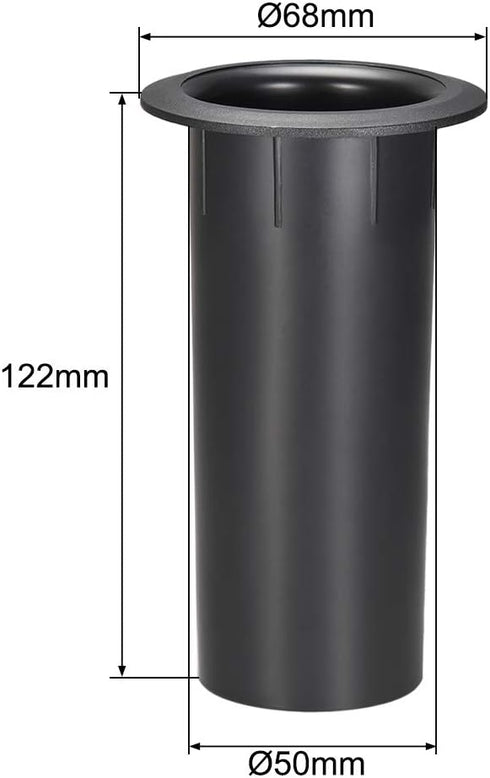 uxcell 50mm x 122mm Speaker Port Tube Subwoofer Bass Reflex Tube Bass Woofer Box 2pcs