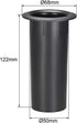 uxcell 50mm x 122mm Speaker Port Tube Subwoofer Bass Reflex Tube Bass Woofer Box 2pcs