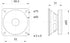 Visaton FR 7-4 2-1/2" Full-Range Driver, 4 Ohm