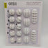 OHill Desk Cable Management, 16 Pack White Self Adhesive Cord Holder Clips for Home Office