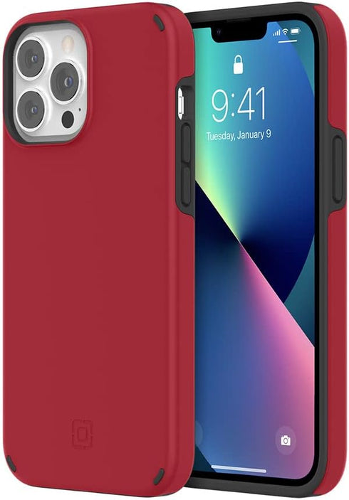 Incipio 6.7-Inch 12/13 Duo Series Case for iPhone Pro Max, Salsa Red