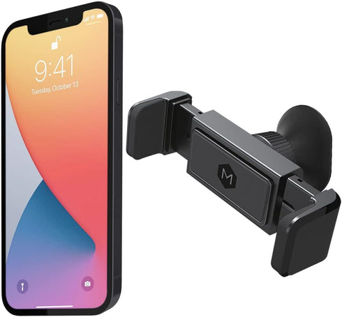 Simpl Grip Dash Mount Phone Holder for Car, One Touch Dashboard Car Phone Holder, Black