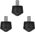 Foto&Tech Universal Anti-Slip 3/8" Rubber Foot Spike Compatible with Andoer Benro Gitzo Induro