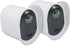 kwmobile 2X Skin for Arlo Ultra/Pro 3/Pro 4, Silicone Security Camera Case Outdoor CCTV Cover - White