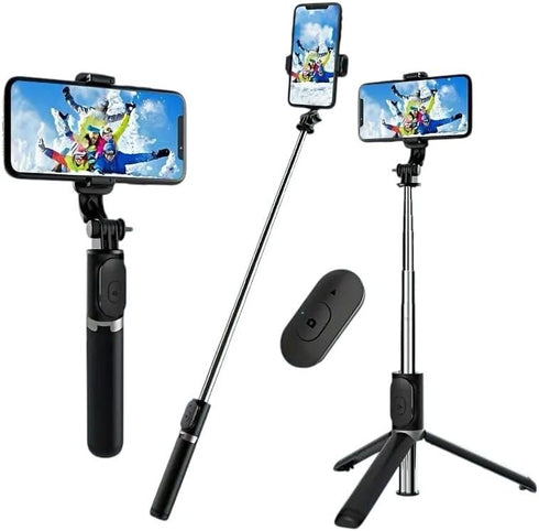 Generic Selfie Stick 40 Inch Retractable Professional Floor Tripod for Live Streaming, with