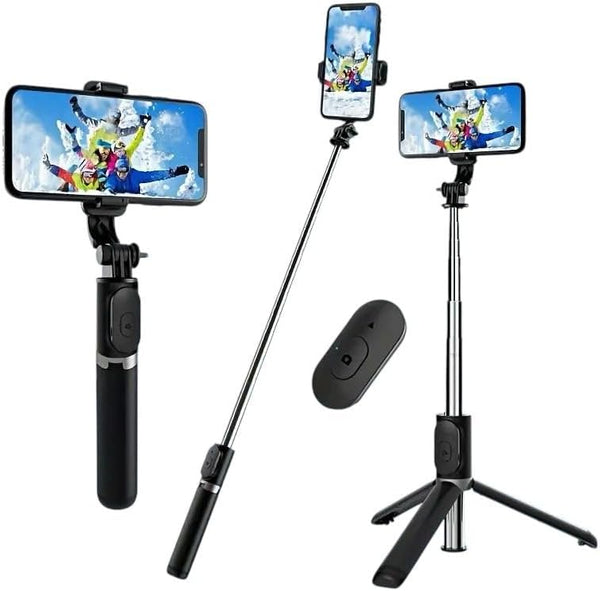 Generic Selfie Stick 40 Inch Retractable Professional Floor Tripod for Live Streaming, with