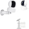 Wall Mount Bracket for Kasa Indoor Pan/Kasa Smart KC110 Dome/Kasa Smart 2K QHD Security Camera, 360 Degree Adjustable
