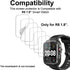 Screen Protector Compatible with SKG R8 and KEEPONFIT IDS01 1.8” Military Fitness Tracker Smartwatch, Soft TPU, 6 pieces, Bubble Self-healing