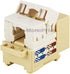 Monoprice Cat6 Punch Down Keystone Jack for 22-24AWG Solid Wire, Beige